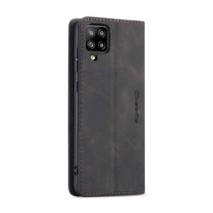 CaseMe Retro Bookcase Hoesje Samsung Galaxy A42 - Zwart 3