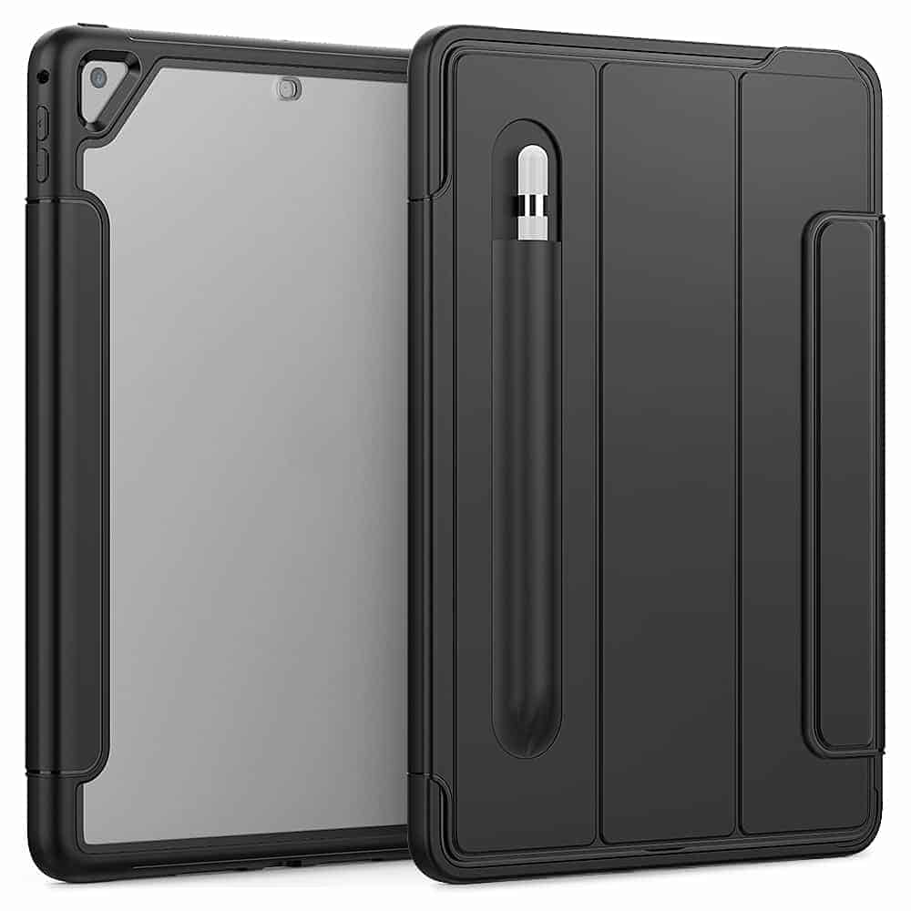FONU Fullcover Bookcase Hoes iPad 2017 (5e Gen) iPad 2018 (6e Gen) - 9.7 inch - Zwart 1