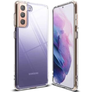 Ringke Fusion Achterkant Hoesje Samsung S21 Plus – Transparant