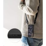 Ringke Fusion X Design Backcover Hoesje Samsung S21 Plus – Zwart Camo - 3