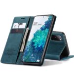 variatie Caseme retro Bookcover Samsung Galaxy S20 FE Blauw