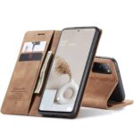variatie Caseme retro Booklet Case Samsung S20 FE Bruin