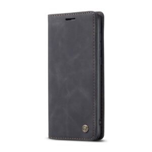 CaseMe Retro Bookcase Hoesje Samsung Galaxy S21 - Zwart 2
