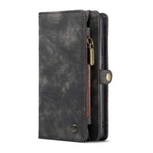 CaseMe Vintage Wallet Hoesje Samsung Galaxy S21 Ultra - Zwart 2