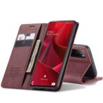 variatie Caseme retro Booklet Case Samsung S20 FE Paars