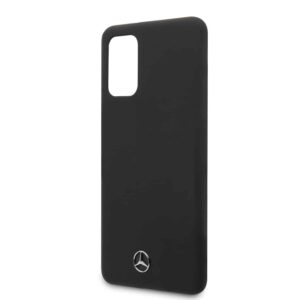 Mercedes-Benz Siliconen Backcover Hoesje Samsung Galaxy S20 Plus - Zwart 3