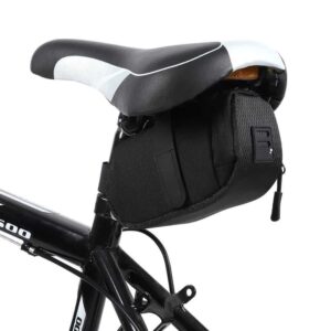 FONU Fietstas Zadel - 0,6L inhoud - Zwart 1