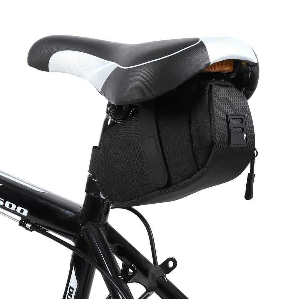 FONU Fietstas Zadel - 0,6L inhoud - Zwart 1