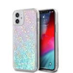 variatie GUESS 4G Liquid Glitter Achterkantje iPhone 12 Mini
