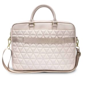 GUESS Quilted Bag Geschikt voor Notebook 15 - Roze v3