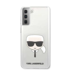 KARL LAGERFELD Backcover Hoesje Samsung Galaxy S21 - Transparant 3