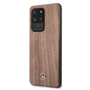 Mercedes-Benz Walnut Wood Backcover Hoesje Samsung Galaxy S20 Ultra 2