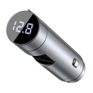 Bluetooth 5.0 FM Transmitter - 2x USB 3A - 18W Fast Charging Compatible - Zilver 3