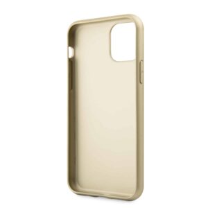 GUESS Logo Backcover Hoesje iPhone 11 - Grijs v3