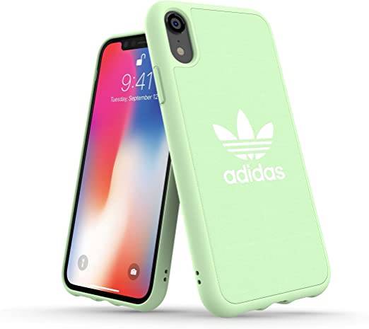 adidas OR Moulded Canvas iPhone XR Achterkantje - Mint Groen