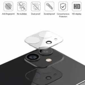 Fonu Camera Lens Glasbescherming iPhone 12 Mini – Transparant