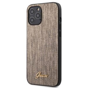 GUESS Snake Skin Backcover Hoesje iPhone 12 Pro Max v1