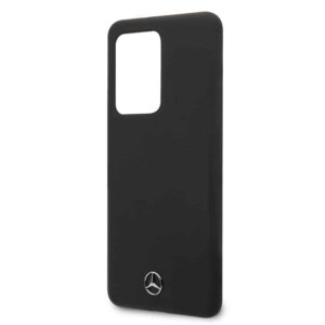 Mercedes-Benz Siliconen Backcover Hoesje Samsung Galaxy S20 Ultra - Zwart 3