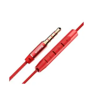 Baseus Encok H06 Oordopjes - 3,5mm Aux-Plug - Rood 4