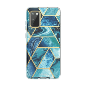 COSMO 360° Backcover Hoesje Met Screen Protector Samsung S20 FE (Fan Edition) - Ocean Blue 2