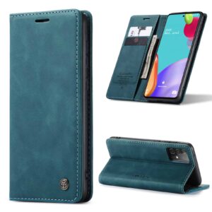 Caseme retro Bookcover Samsung Galaxy A72 – Blauw