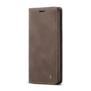 CaseMe Retro Bookcase Hoesje Samsung Galaxy A52 A72 - Donkerbruin 2