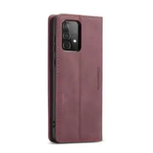 CaseMe Retro Bookcase Hoesje Samsung Galaxy A52 A72 - Paars 4