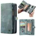 variatie Caseme vintage Wallet Hoesje Samsung A52s – A52 – Blauw