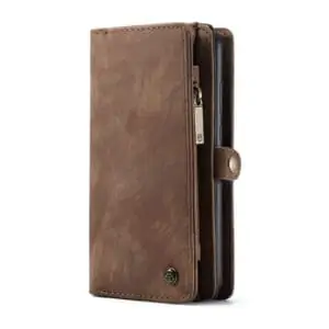 CaseMe Vintage Wallet Hoesje Samsung Galaxy A52 A72 - Bruin 2