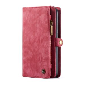 CaseMe Vintage Wallet Hoesje Samsung Galaxy A52 A72 - Rood 2