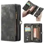 variatie Caseme vintage Wallet Hoesje Samsung A52s – A52 – Zwart