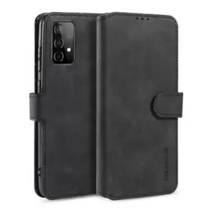 DG.Ming Bookcase Hoesje Samsung Galaxy A52s – A52 – Black