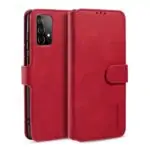variatie Dg.ming Bookcase Hoesje Samsung Galaxy A52s – A52 – Rood