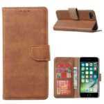 variatie Fonu Booktype Hoesje iPhone 8 – 7 – SE (2022 / 2020) – Lichtbruin