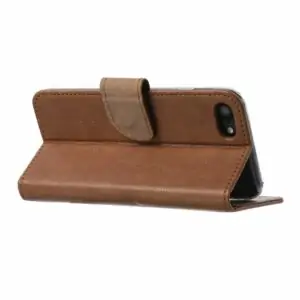 FONU Bookcase Hoesje iPhone 8 - Lichtbruin 4