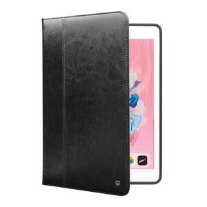 Qialino Luxe Leren Smart Case Hoes iPad 7 iPad 8 - 10.2 inch - Met Penhouder - Zwart 4