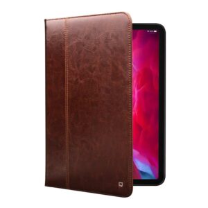 Qialino Luxe Leren Smart Case Hoes iPad Pro 12.9 inch (2020 2018) - Met Penhouder - Bruin 3
