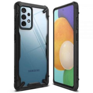 Ringke Fusion X Backcover Hoesje Samsung Galaxy A52 - Transparant 1