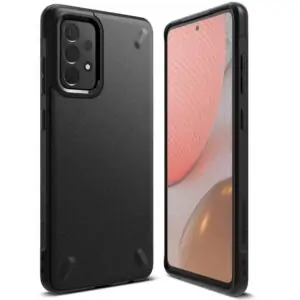 Ringke Onyx Achterkant Hoesje Samsung A72 – Zwart
