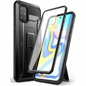 Supcase 360 Back Case met Screen Protector Samsung A51 – Zwart
