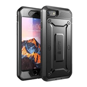 Supcase 360 Hoesje met Screenprotector iPhone SE (2022 / 2020) – 8 – 7 – Zwart