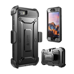 SUPCASE 360° Backcover Hoesje Met Screen Protector iPhone SE 2020 - Zwart 2