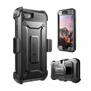 SUPCASE 360° Backcover Hoesje Met Screen Protector iPhone SE 2020 - Zwart 2