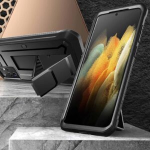 SUPCASE Back Case Samsung S21 Ultra - Zwart 4