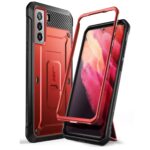 variatie Supcase Back Cover Telefoonhoesje Samsung Galaxy S21 – Rood