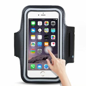 Universele Sportarmband 5.5 inch tot 6.5 inch – Zwart