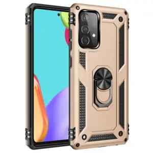 Vingerhouder Back cover Hoesje Samsung A52s – A52 – Goud