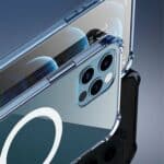 Stevig transparant iPhone 12 Pro / 12 hoesje met magnetische werking - 10