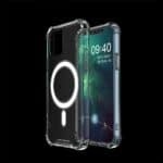 Stevig transparant iPhone 12 Pro / 12 hoesje met magnetische werking - 8