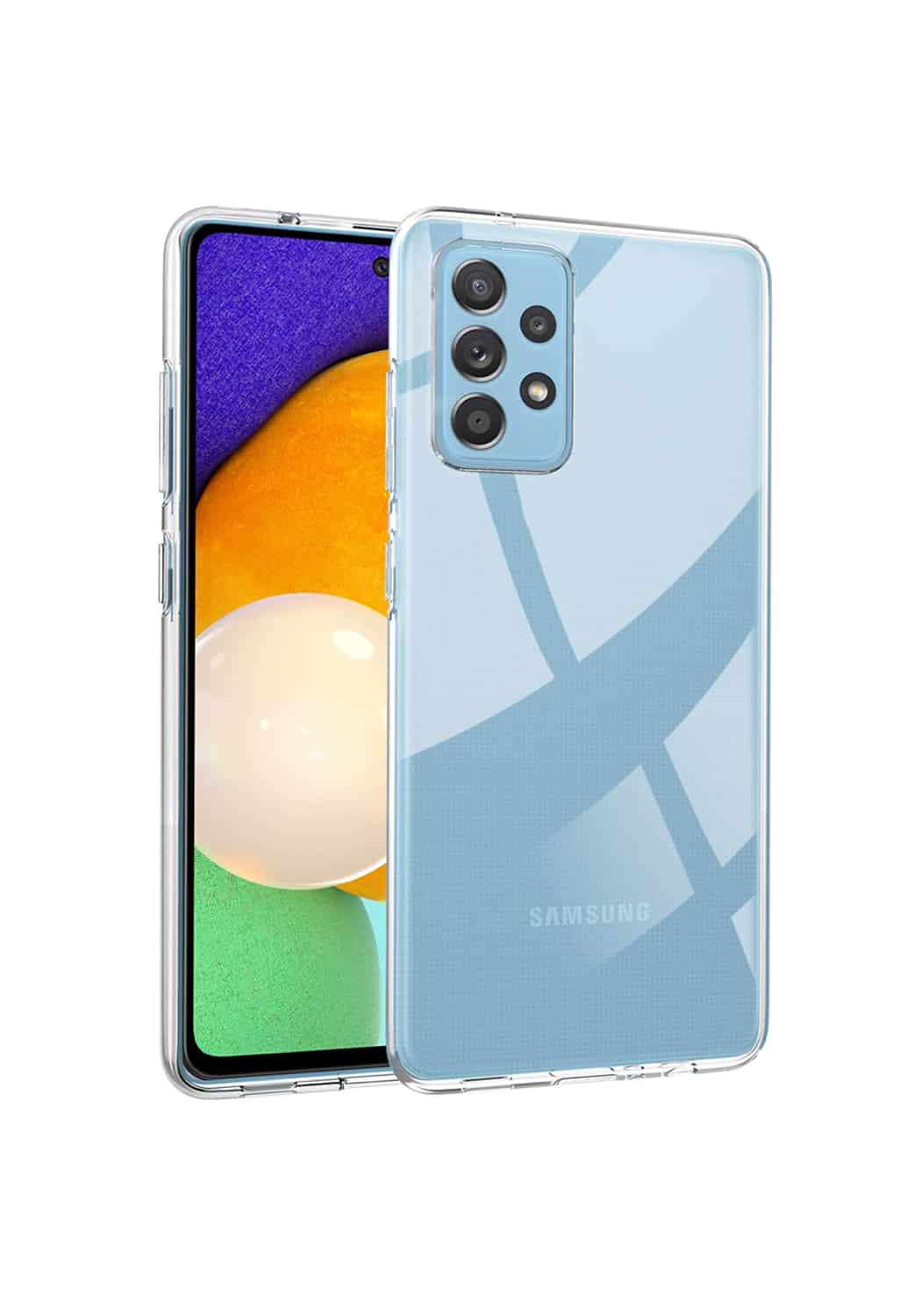 Fonu Siliconen Telefoonhoesje Galaxy A52s - A52 - Doorzichtig